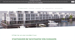 Desktop Screenshot of marina-cuxhaven.de